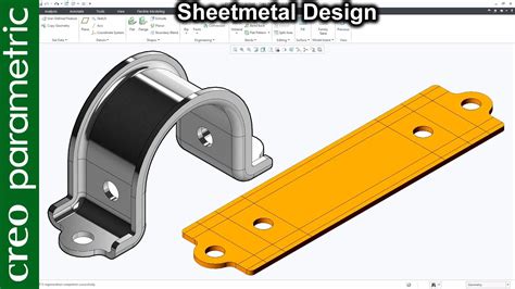 making a sheet metal part in creo|creo sheet metal tutorial pdf.